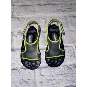 Mini Melissa Clear Sandals Size 9 Toddler Girls Lime Green